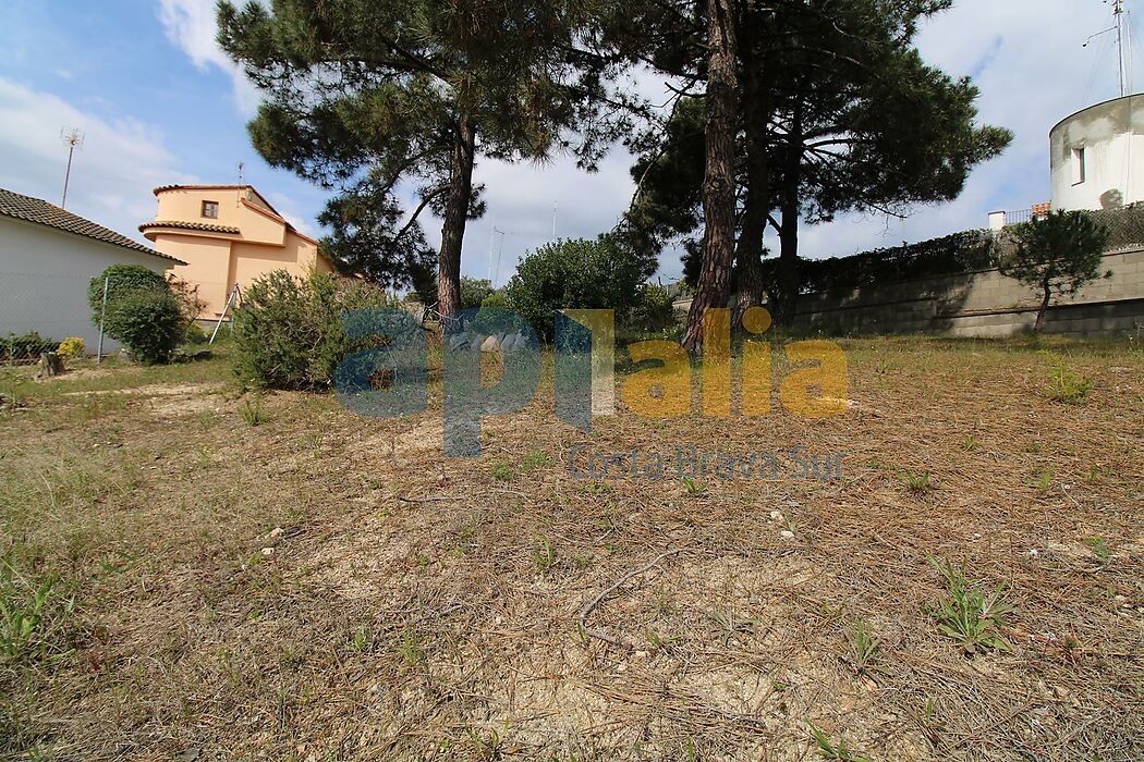PARCEL·LA SEMI PLANA AMB VISTES AL MAR