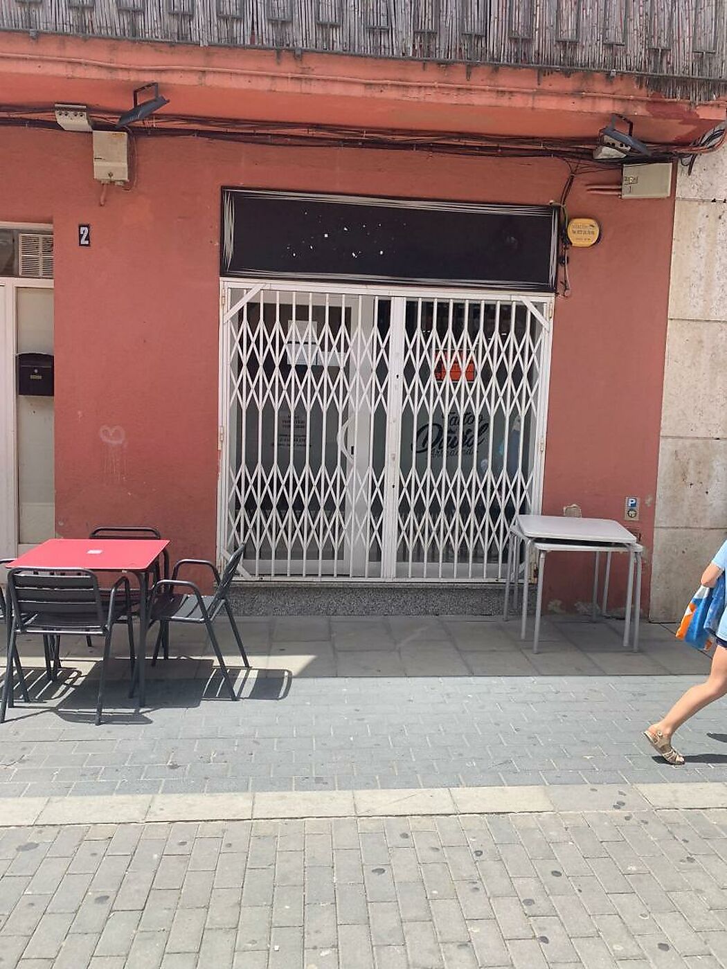 BUILDING LOCATED IN FRONT OF THE CHURCH OF MALGRAT DE MAR