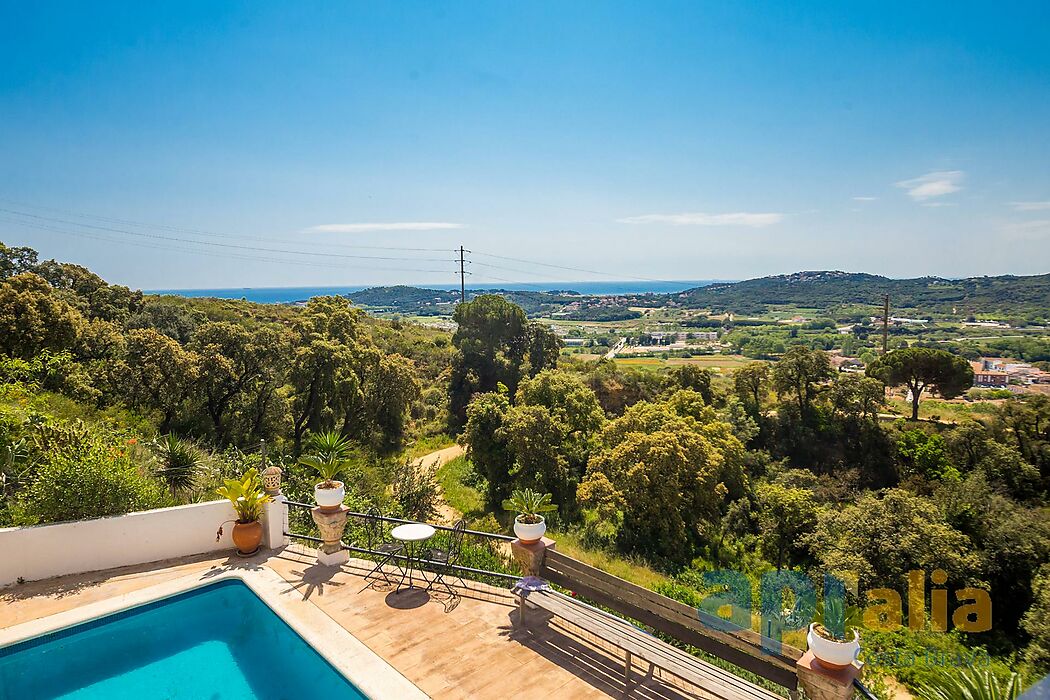 A majestic villa with spectacular views