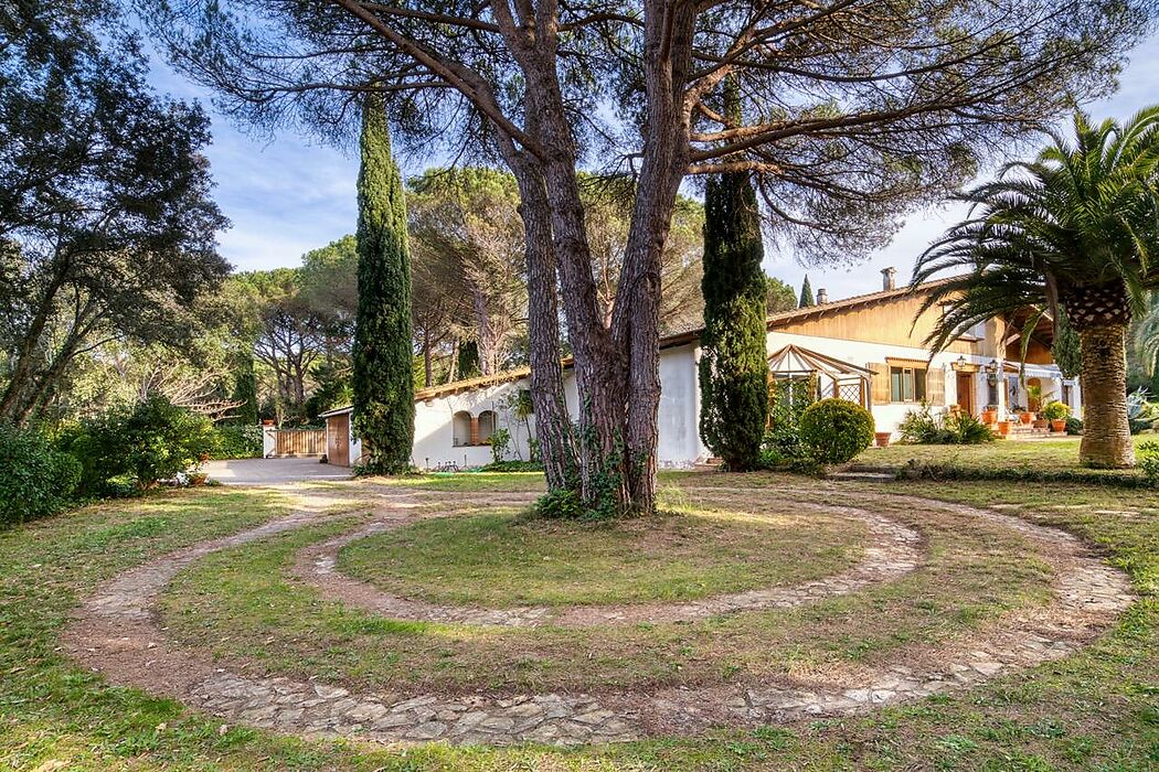 Villa singular en el Golf de Santa Cristina d'Aro