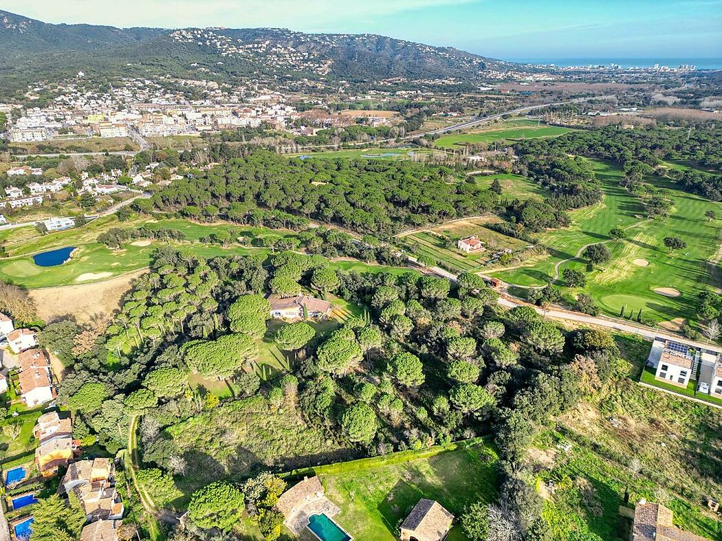 Villa singular en el Golf de Santa Cristina d'Aro