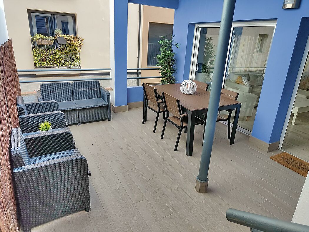 A 35m de la platja, meravellós apartament per passar les vacances o viure tot l'any.