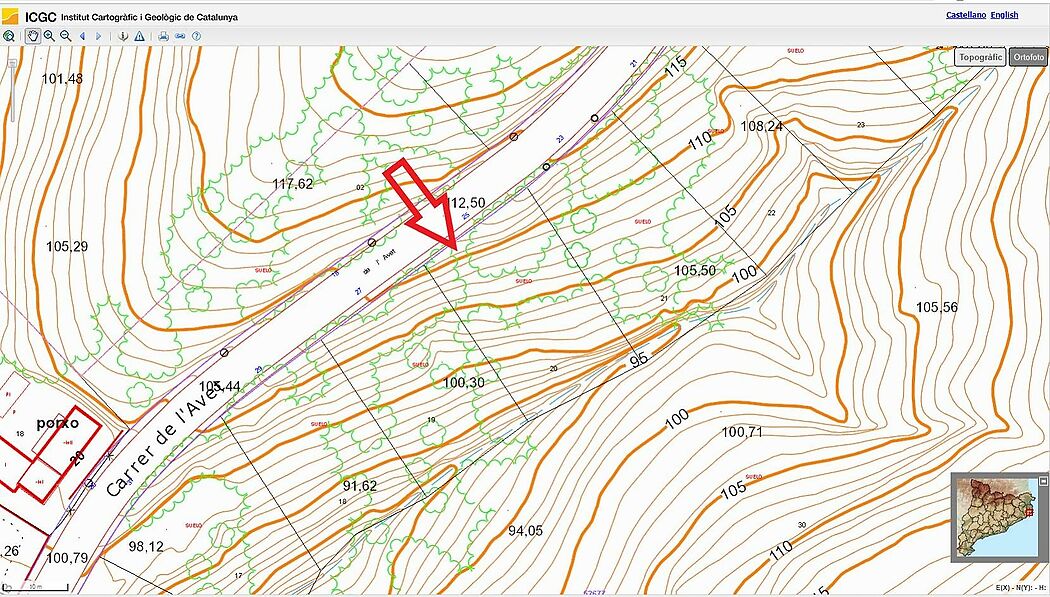 Land with slope at an irresistible price. Don't miss it