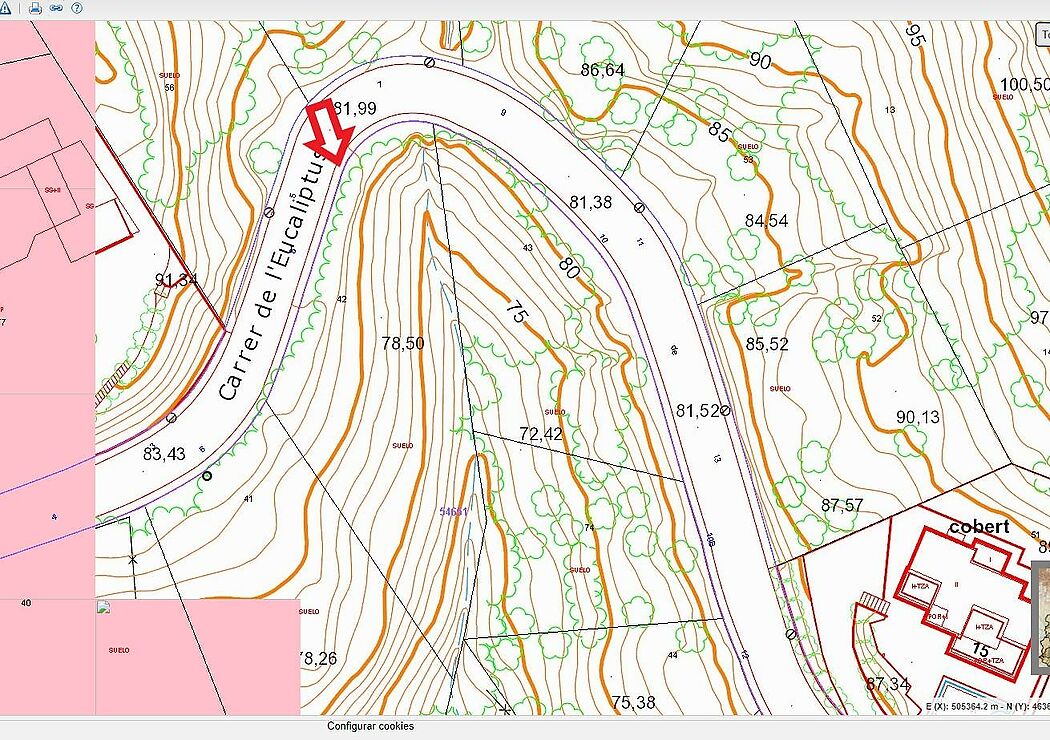 Fantàstica  parcel·la de 1.086m2