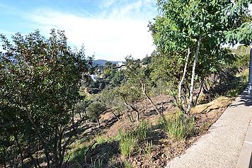 Preciosa parcela en zona alta y tranquila de la urbanización.