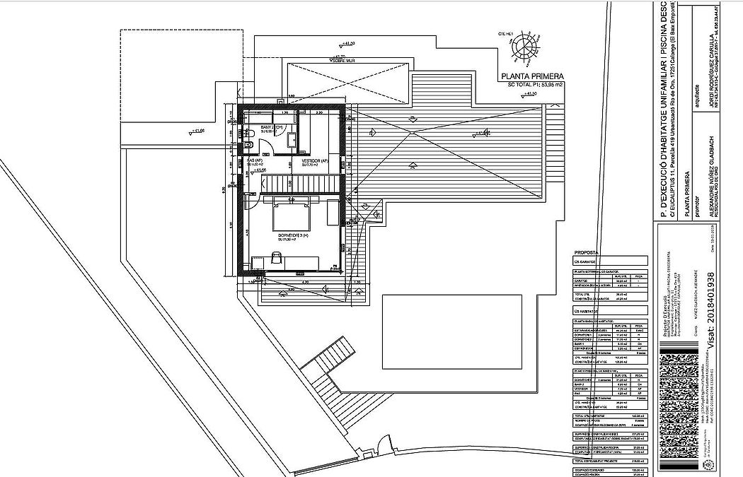 Terrain de 780m2 + Plan Topographique et Geotechnique