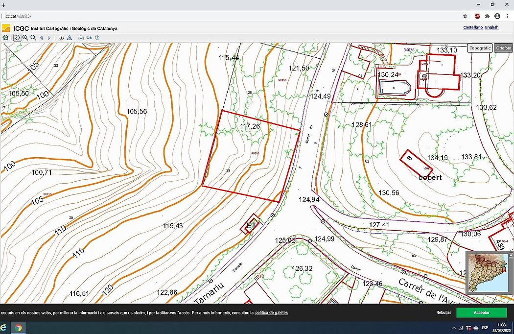 Plot in a very quiet area