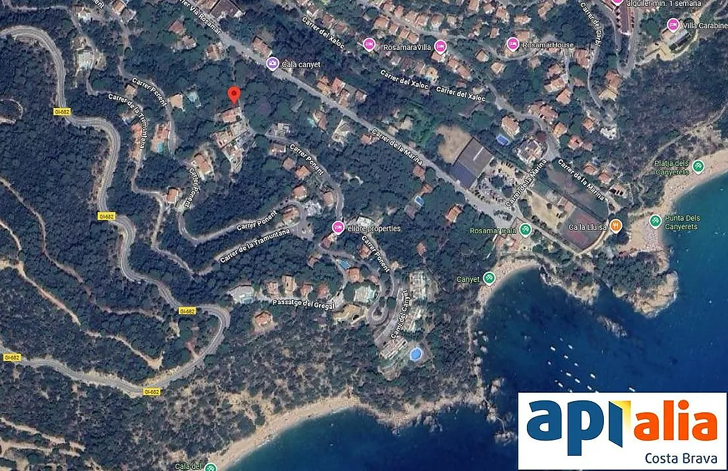 PLOT FOR SALE IN ROSAMAR URBANIZATION - SANTA CRISTINA D'ARO (COSTA BRAVA)