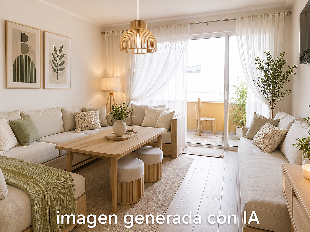 Bright apartment near the beaches of Calella de Palafrugell and Llafranc.
