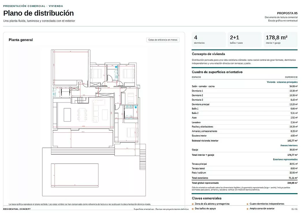 PLOT IN MAS PALLÍ II RESIDENTIAL DEVELOPMENT (CALONGE) WITH BASIC PROJECT INCLUDED