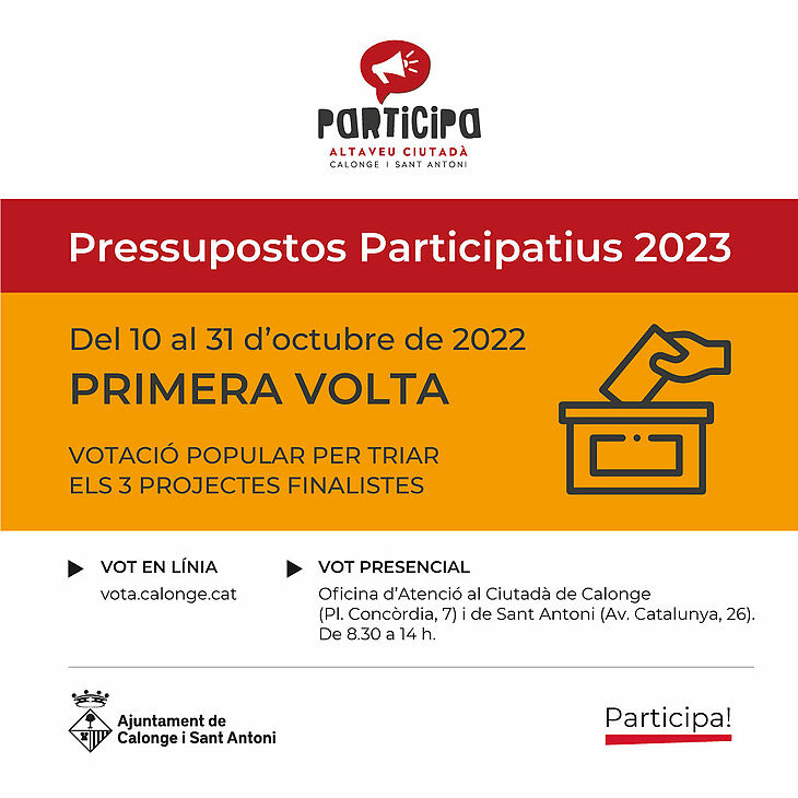 PRESSUPOSTOS PARTICIPATIUS 2011